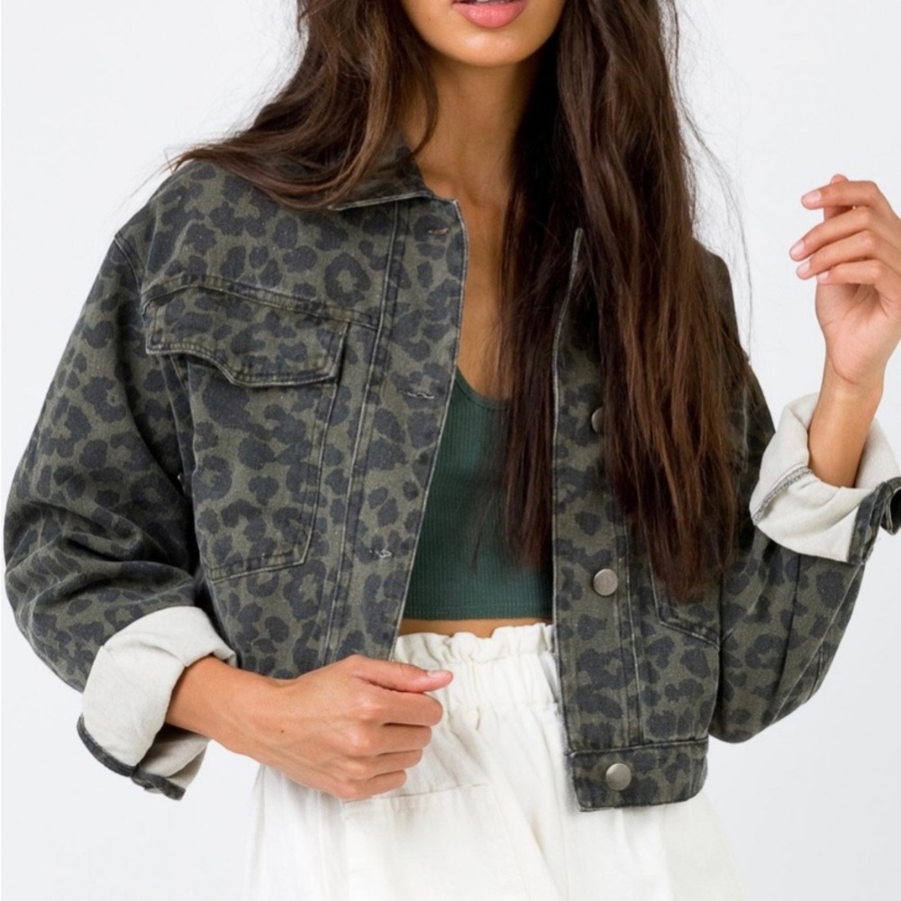 Leopard Print Jacket